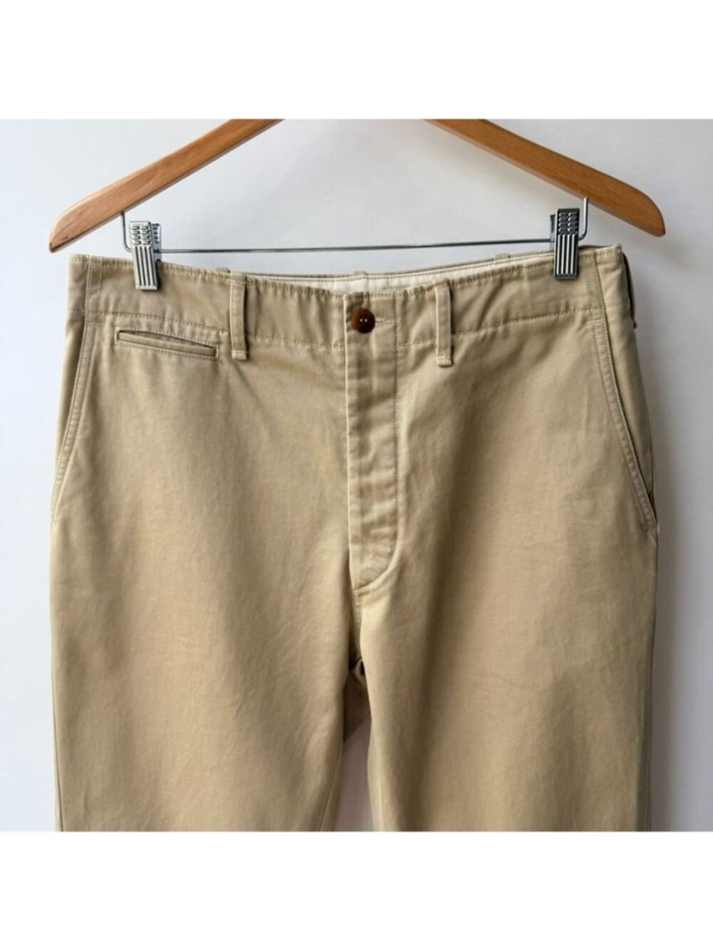 Buck Mason Paperback Twill Chino Pants Men's Size 32 K68 - Picture 4 of 15